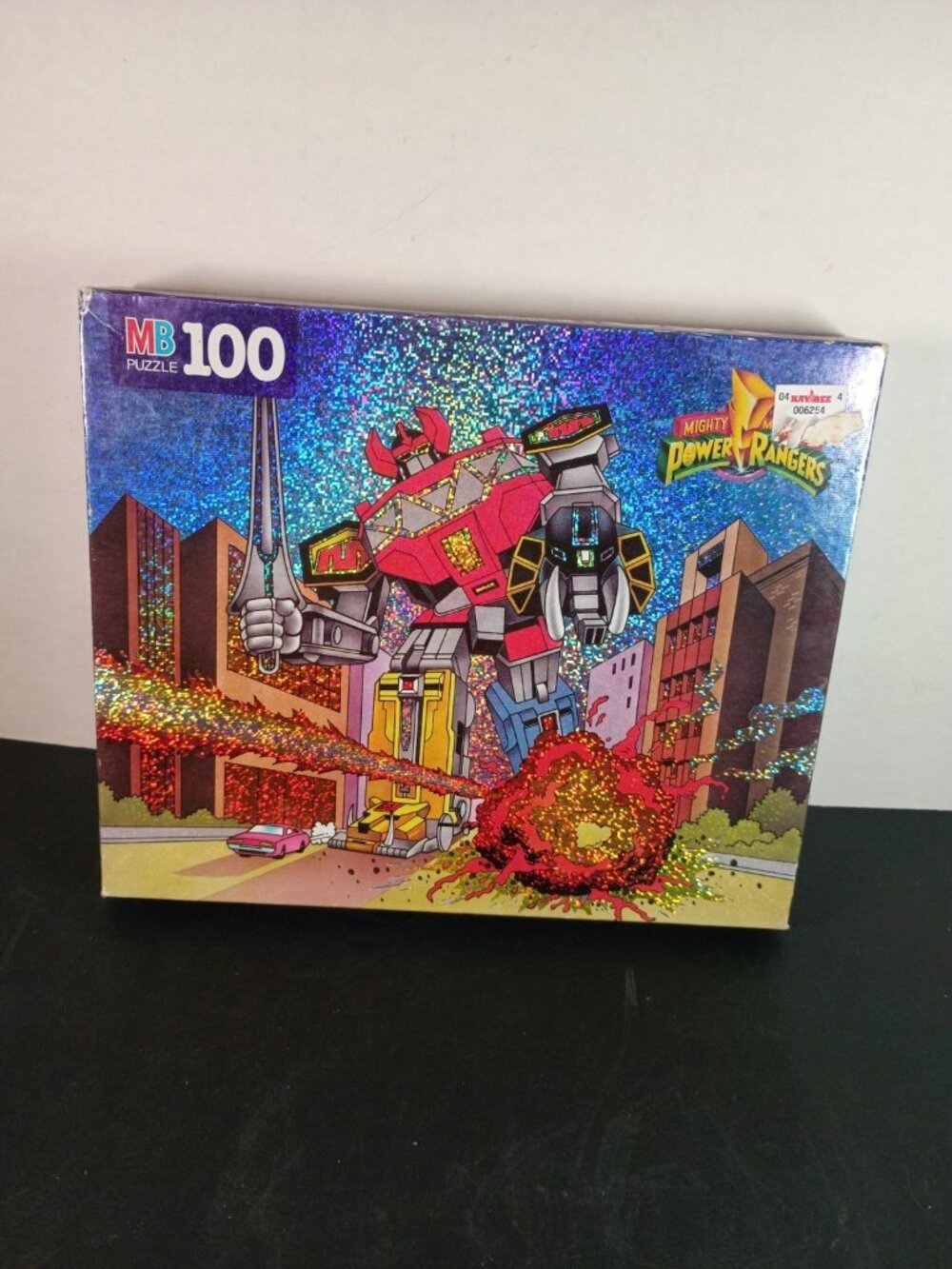 Mighty Morphin Power Rangers Megazord Puzzle 100 Pieces NEW VINTAGE